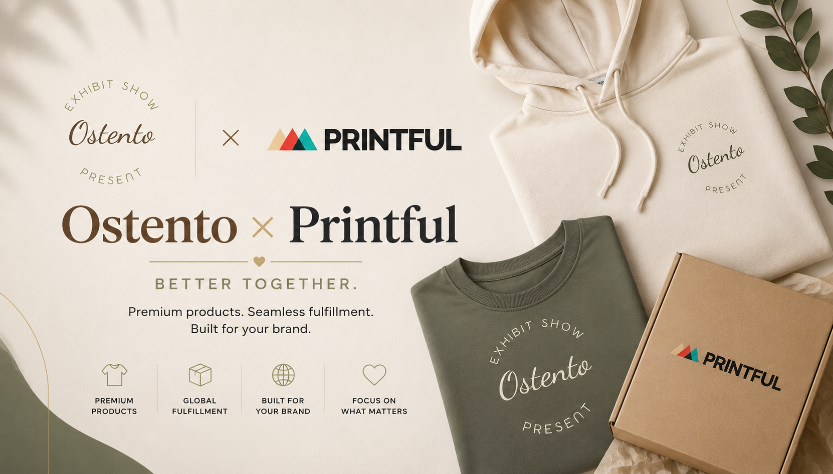 Ostento Printful Partnership