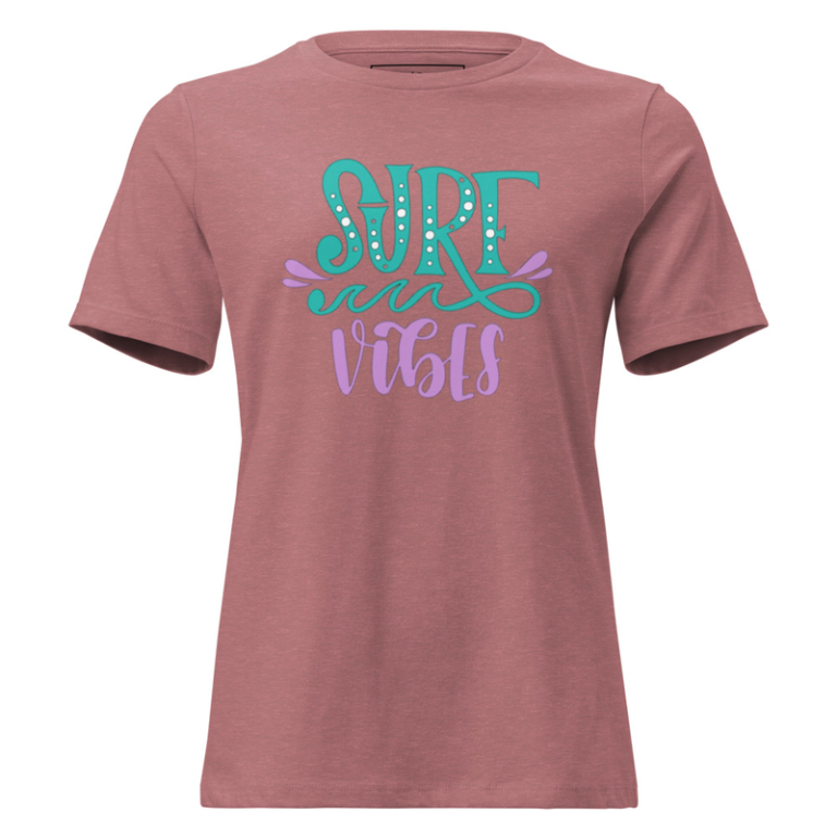 Women's Relaxed T-ShirtSurf Vibes
